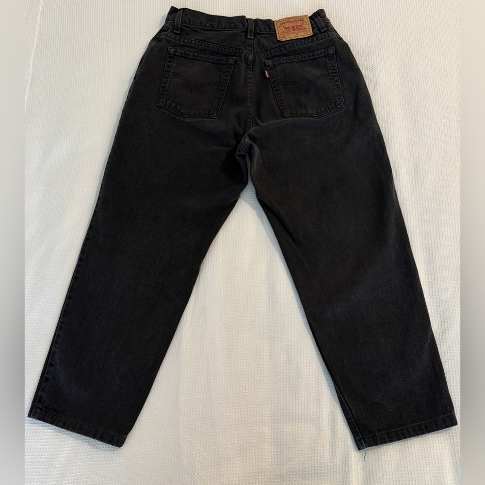 VINTAGE LEVI 550s Black- Size: 30